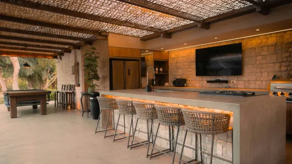concrete patio